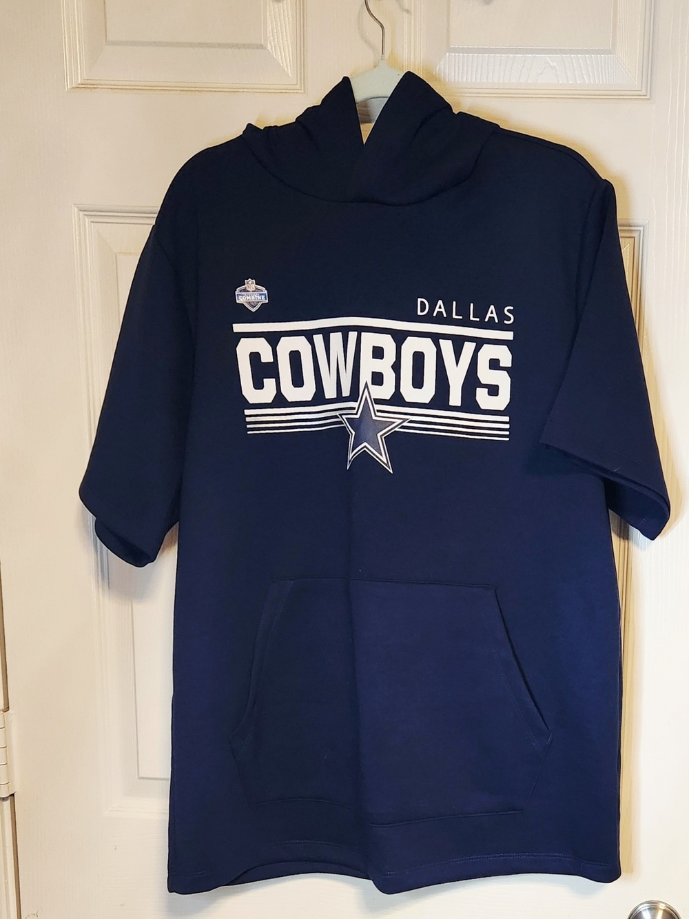 Dallas Cowboys Hoodie Navy and White